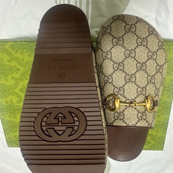 Gucci Slippers in Brown❤️ - Picture 5 of 6